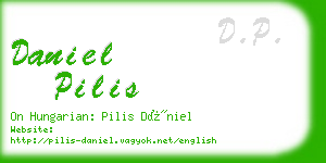 daniel pilis business card